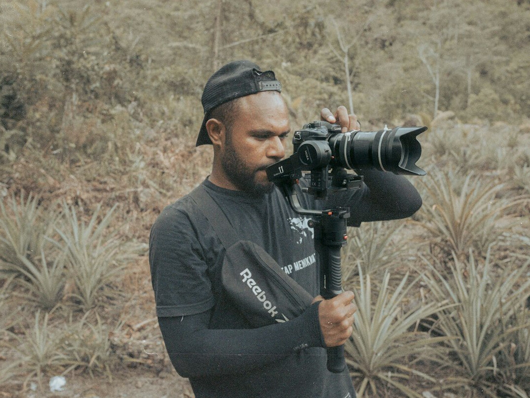Portrait of a Danish female videographer