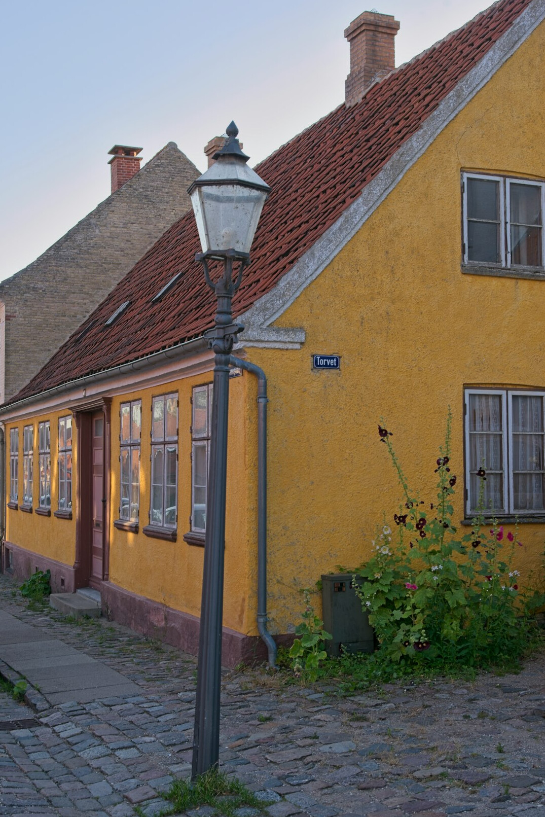 danish village street