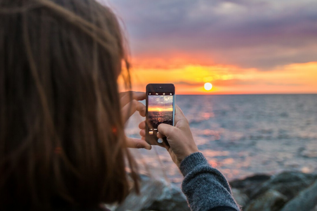 Portrait of a young Danish female photographer