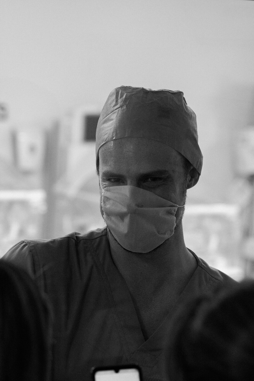 heroic nurse portrait
